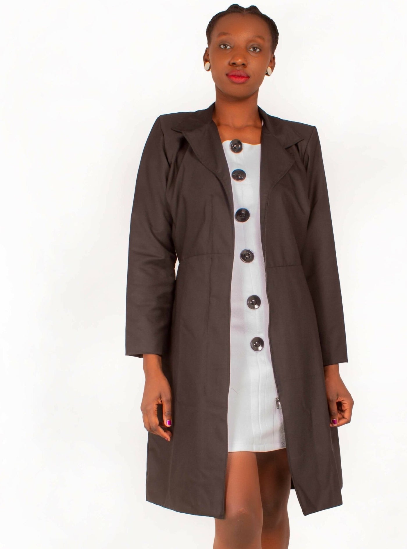 Da'joy Fashions Osiris Coat - Black - Shopzetu