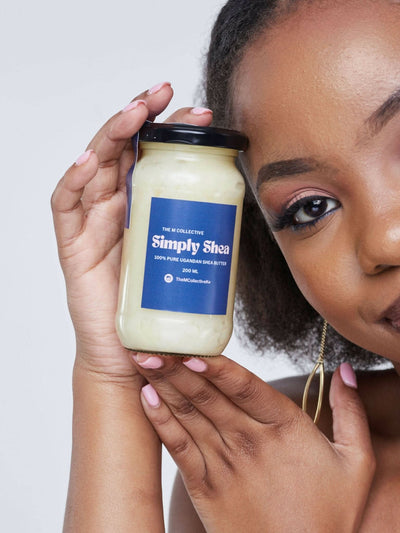 The M Collective Pure Ugandan Shea Butter - 200ml - Shopzetu