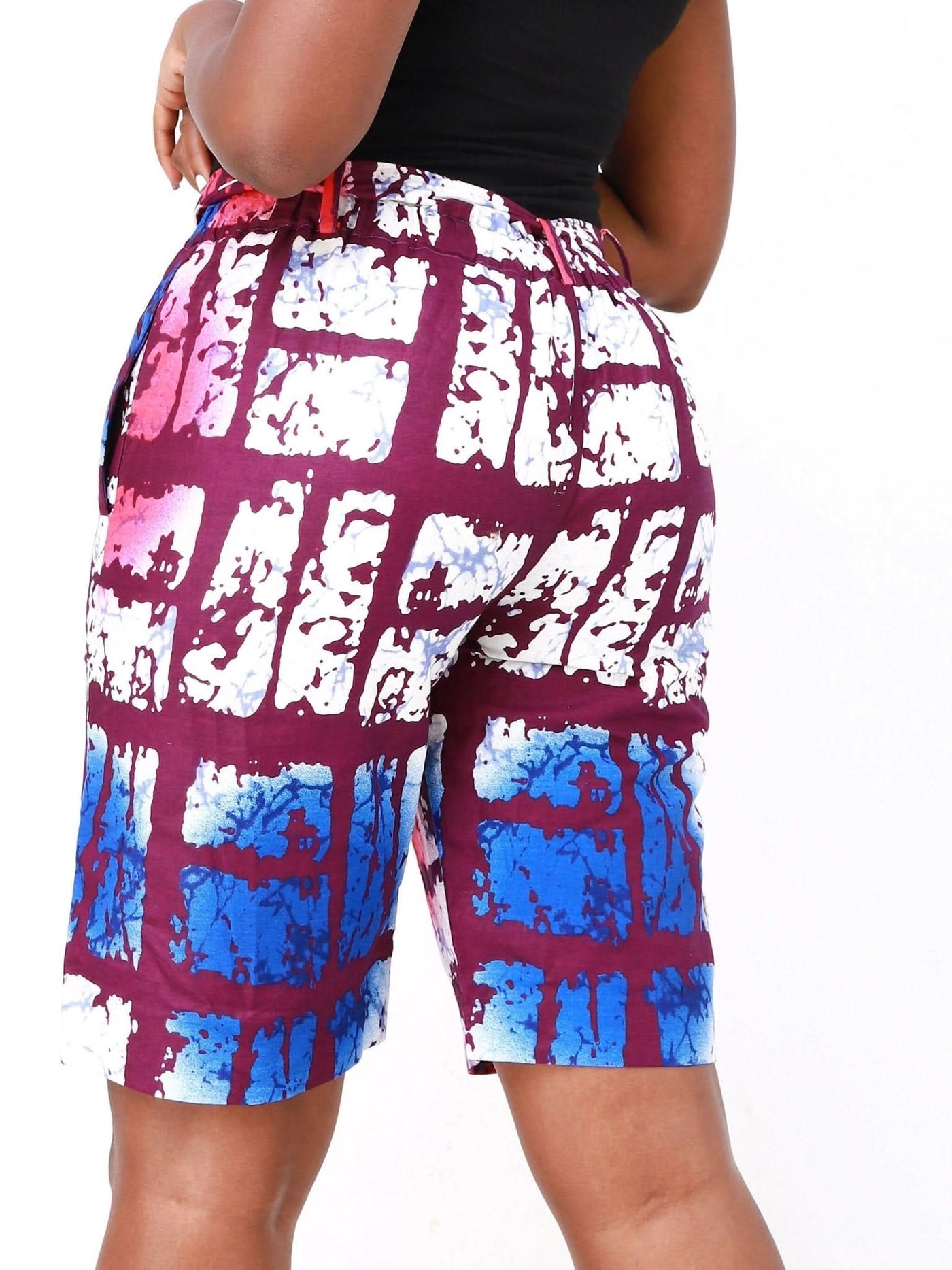Ancestral House DD Marrella Shorts - Purple - Shopzetu