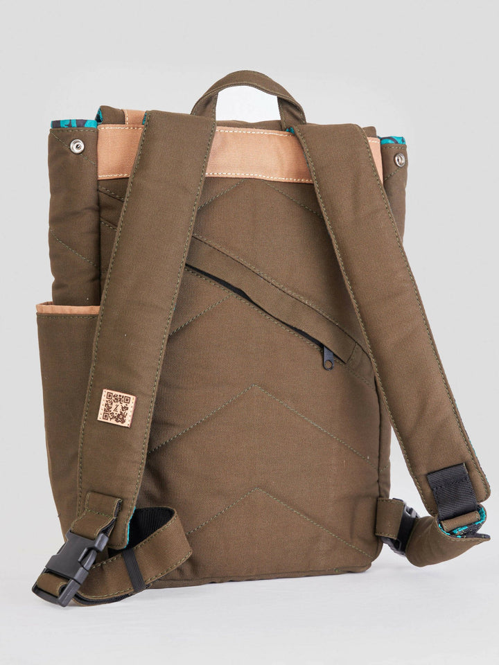 Zetu Africa Change Maker - Green / Tan - Shopzetu