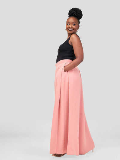Izulu Chamboi Pants - Pink - Shopzetu