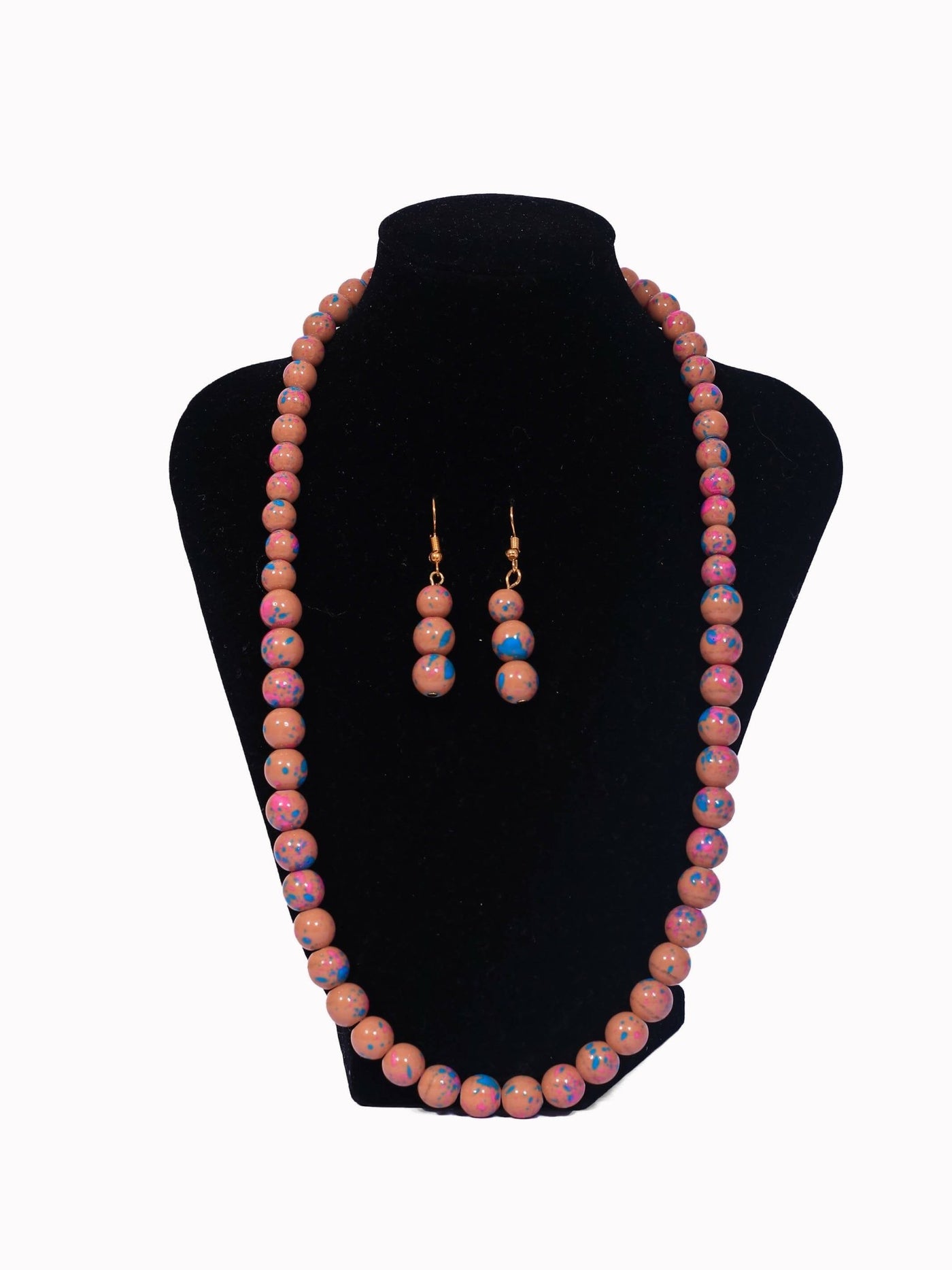 Klewisia Closet Shell Pearls Necklace Jewellery - Nude - Shopzetu