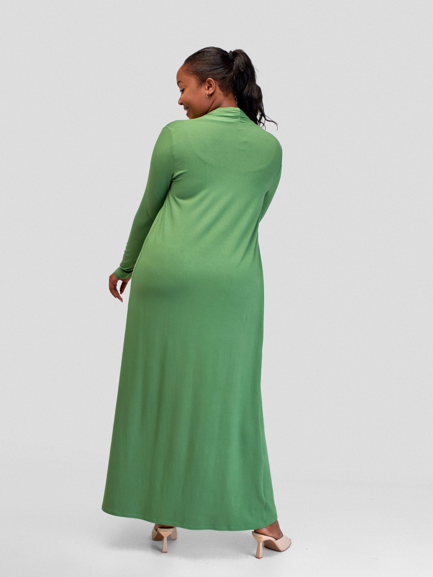 Vivo Extra Long May Jersey Waterfall - Green - Shopzetu