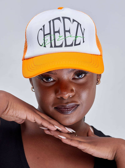Cheezydrip Trucker Hat - Orange - Shopzetu
