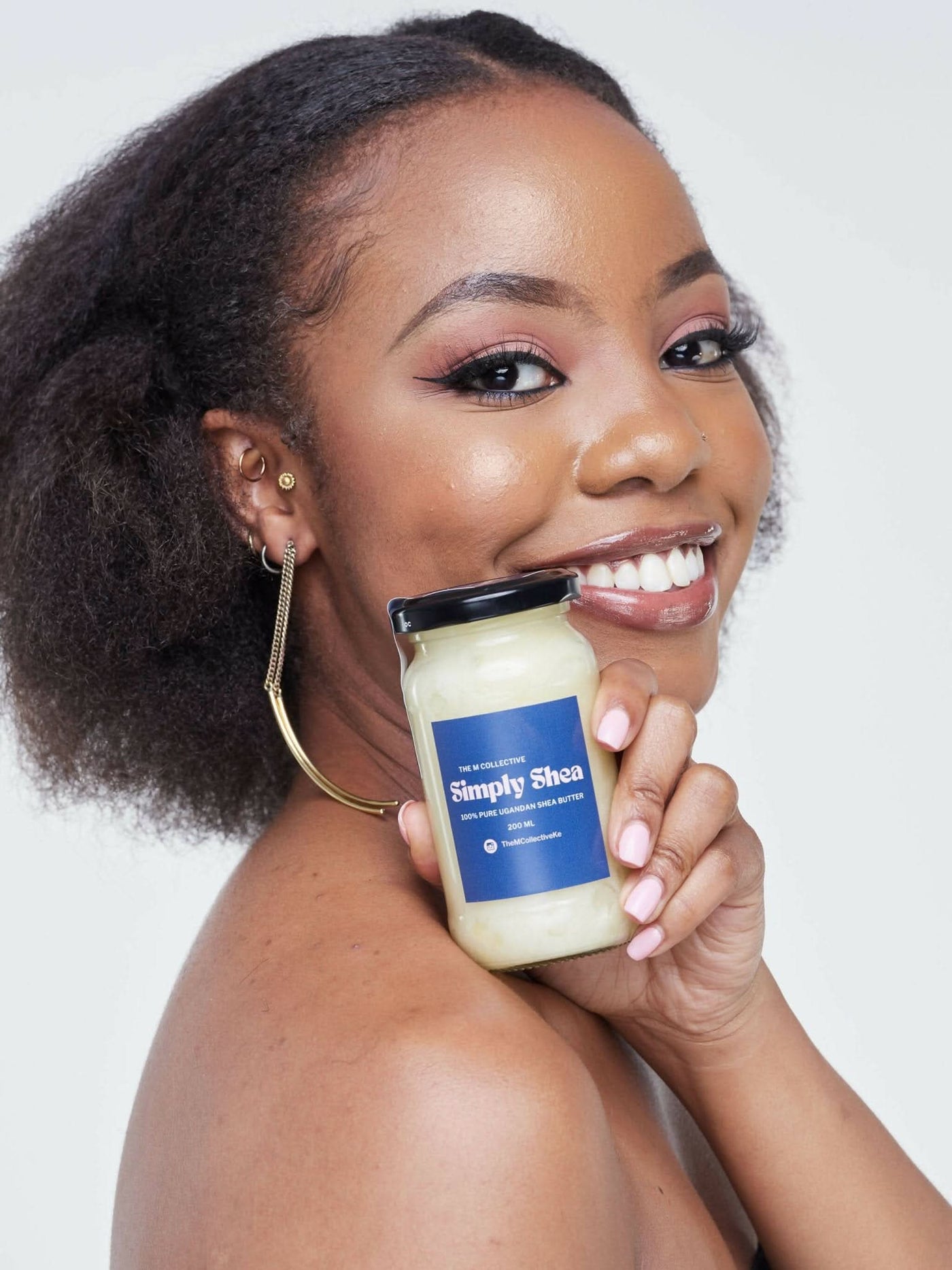 The M Collective Pure Ugandan Shea Butter - 200ml - Shopzetu