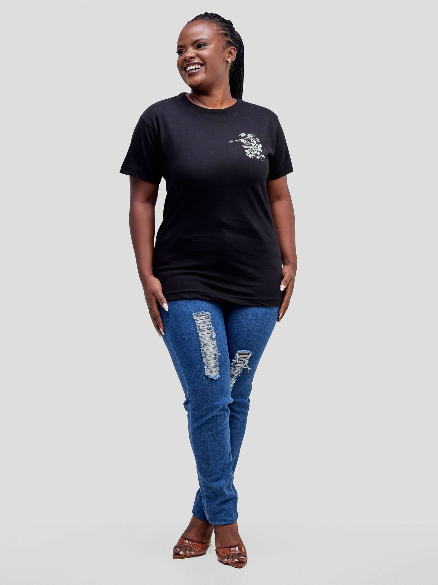 Cheezydrip Love & Money T-shirt - Black - Shopzetu