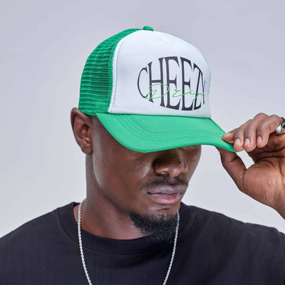 Cheezydrip Trucker Hat - Green - Shopzetu