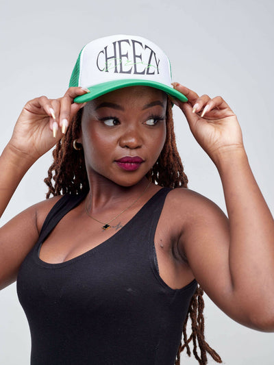 Cheezydrip Trucker Hat - Green - Shopzetu