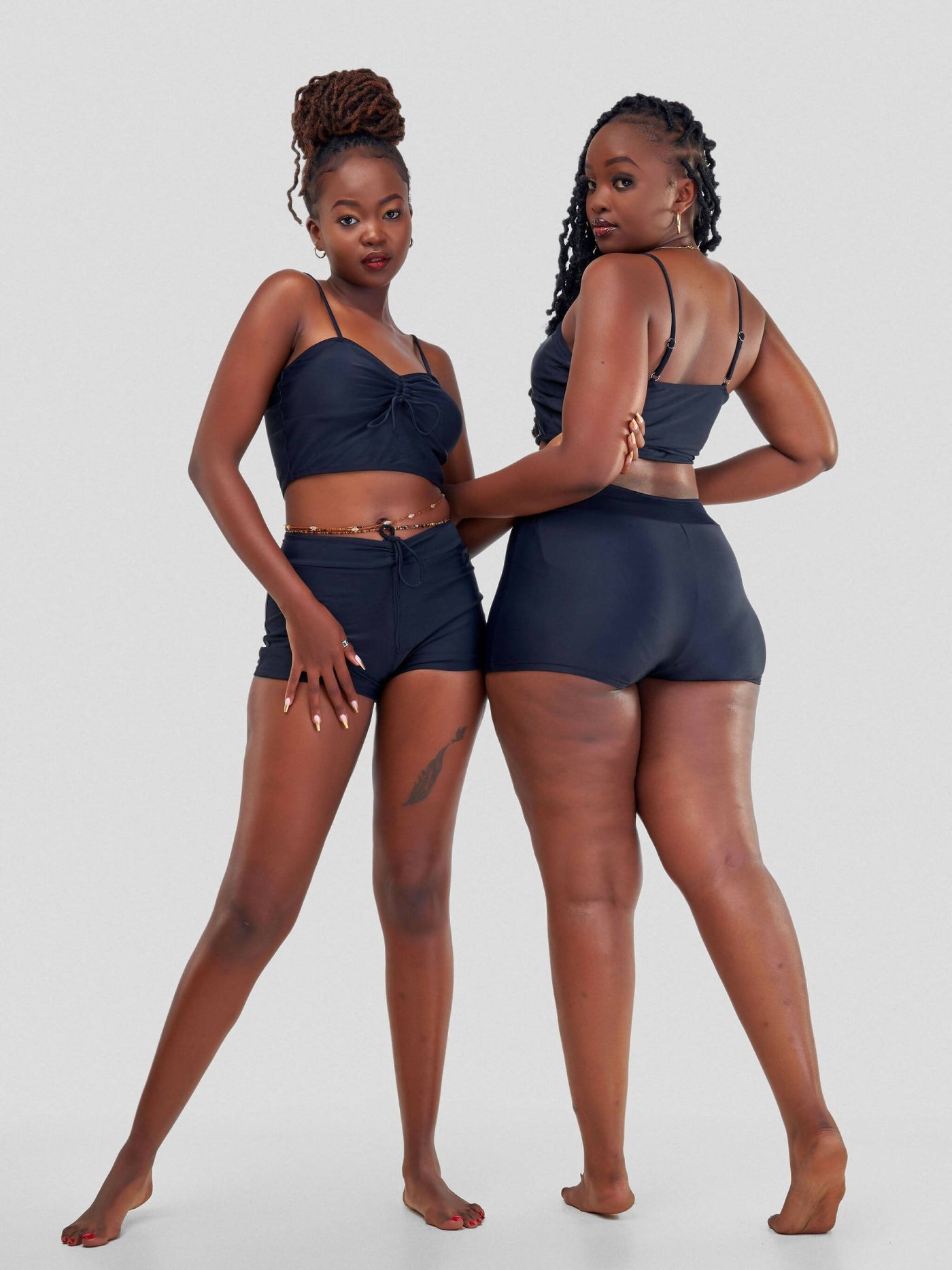 Shells Attic Swimwear Swimsuit - Black - Shopzetu