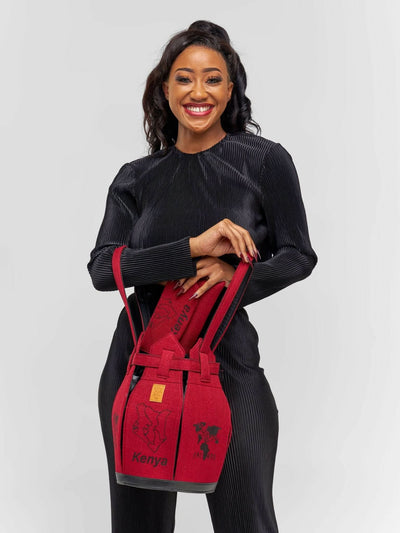 Kuldra Pineapple Spike - Maroon - Shopzetu