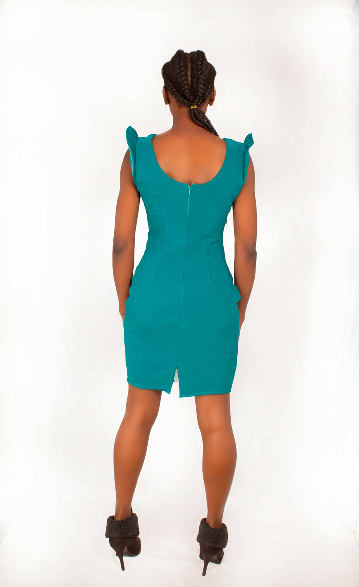 Da'joy Fashions Rio Dress - Turquoise
