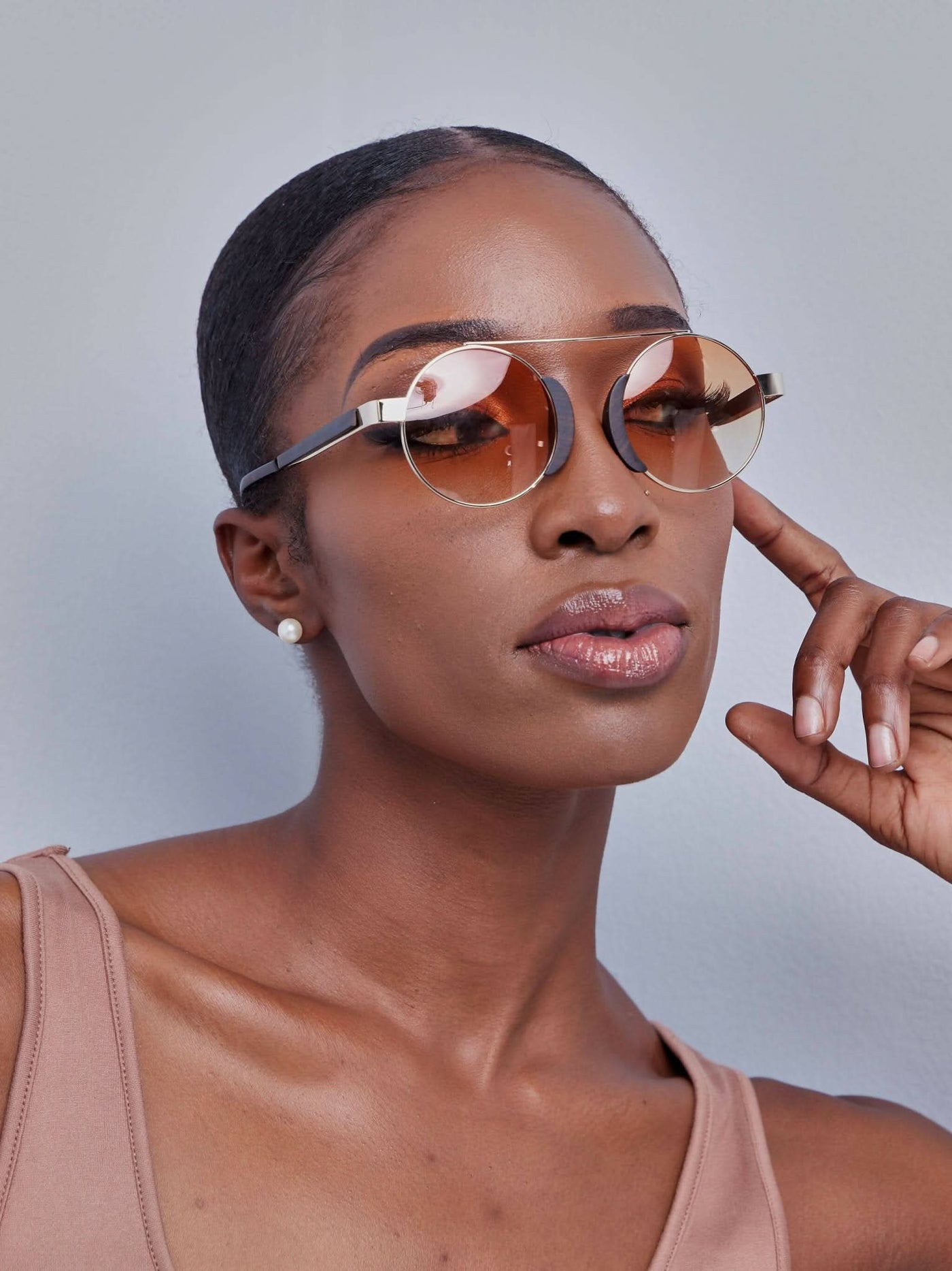 Bohten Aristotle Gold Rosewood Sun - Orange Gradient - Shopzetu