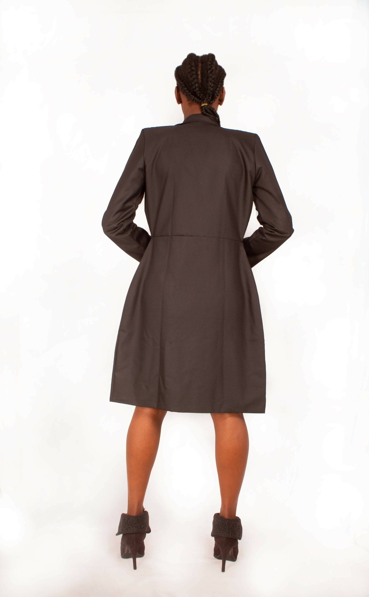 Da'joy Fashions Osiris Coat - Black - Shopzetu