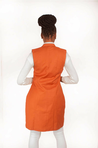 Da'joy Fashions Hathor Coat - Brown - Shopzetu