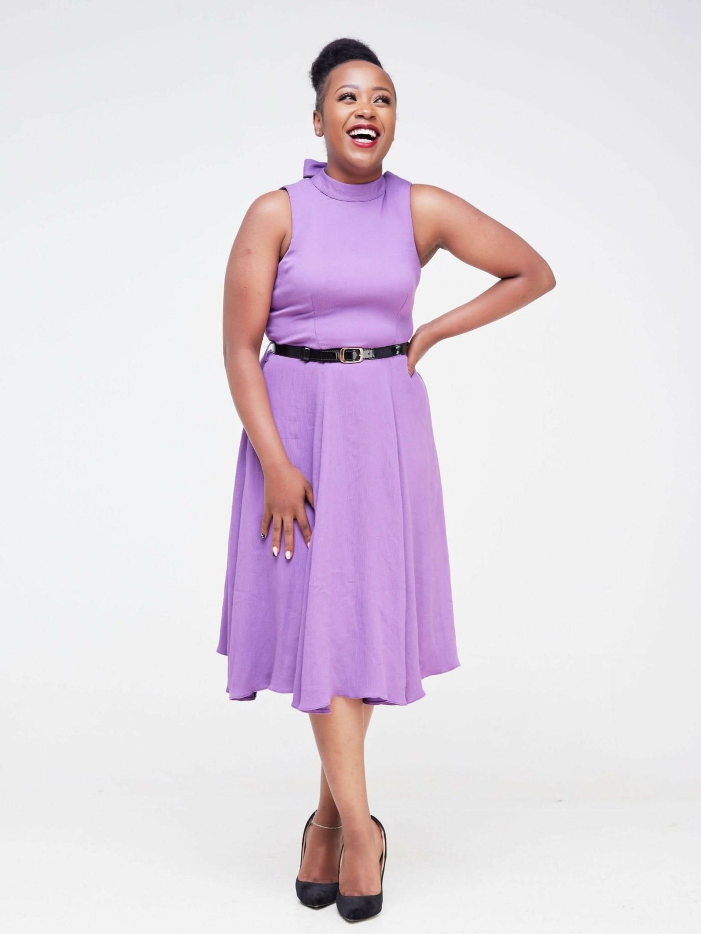 The Fashion Frenzy Skater- Purple - Shopzetu