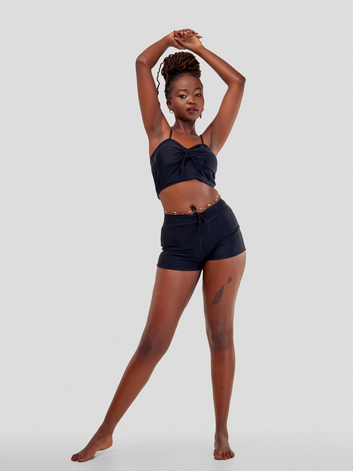 Shells Attic Swimwear Swimsuit - Black - Shopzetu