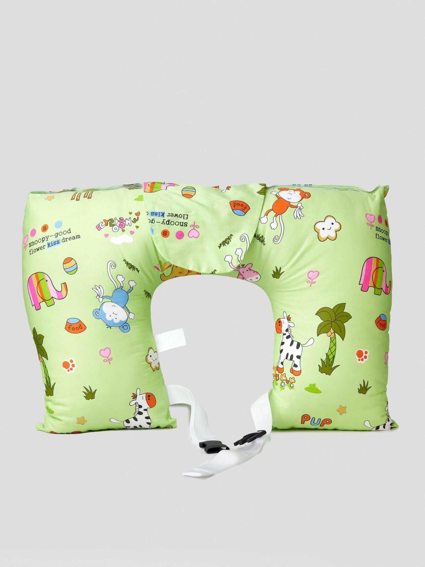 Baby Banda Twin Breastfeeding Pillows - Green - Shopzetu