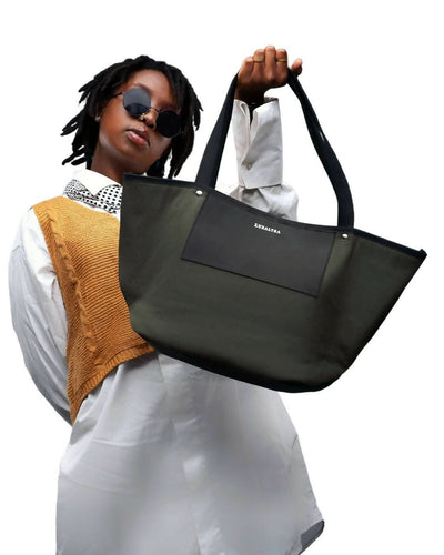 Luxaltra Tsavo Tote - Jungle Green - Shopzetu