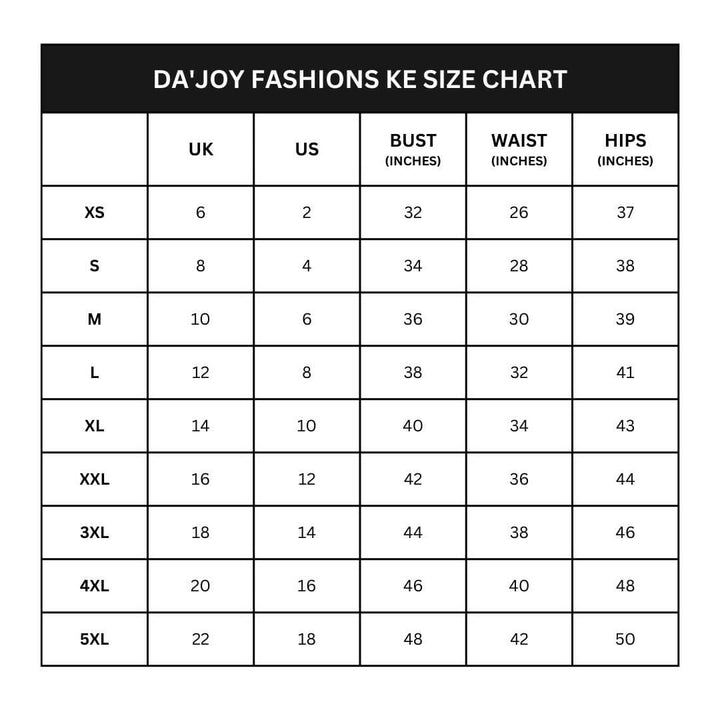 Da'joy Fashions Risa Dress - Black - Shopzetu
