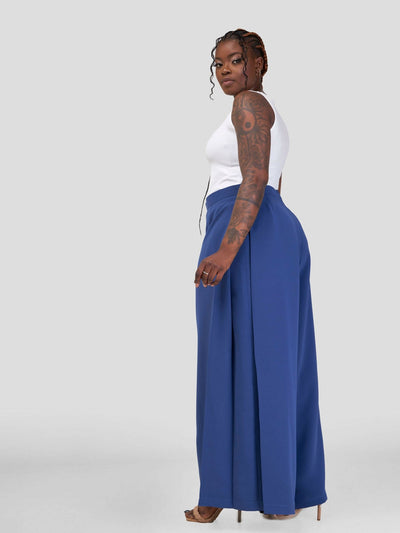Izulu Chamboi Pants - Blue - Shopzetu