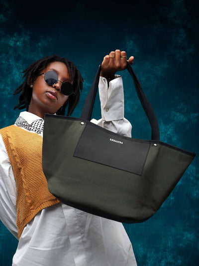 Luxaltra Tsavo Tote - Jungle Green - Shopzetu