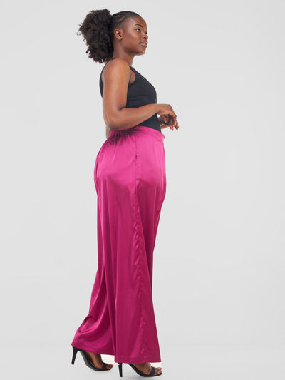 Vivo Sanyu Pleated Pants - Purple - Shopzetu