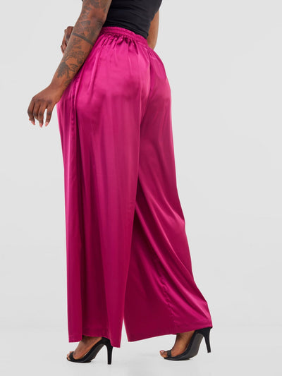 Vivo Sanyu Pleated Pants - Purple - Shopzetu