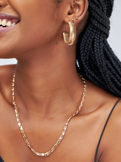 Nailu Spring Loops - Gold - Shopzetu