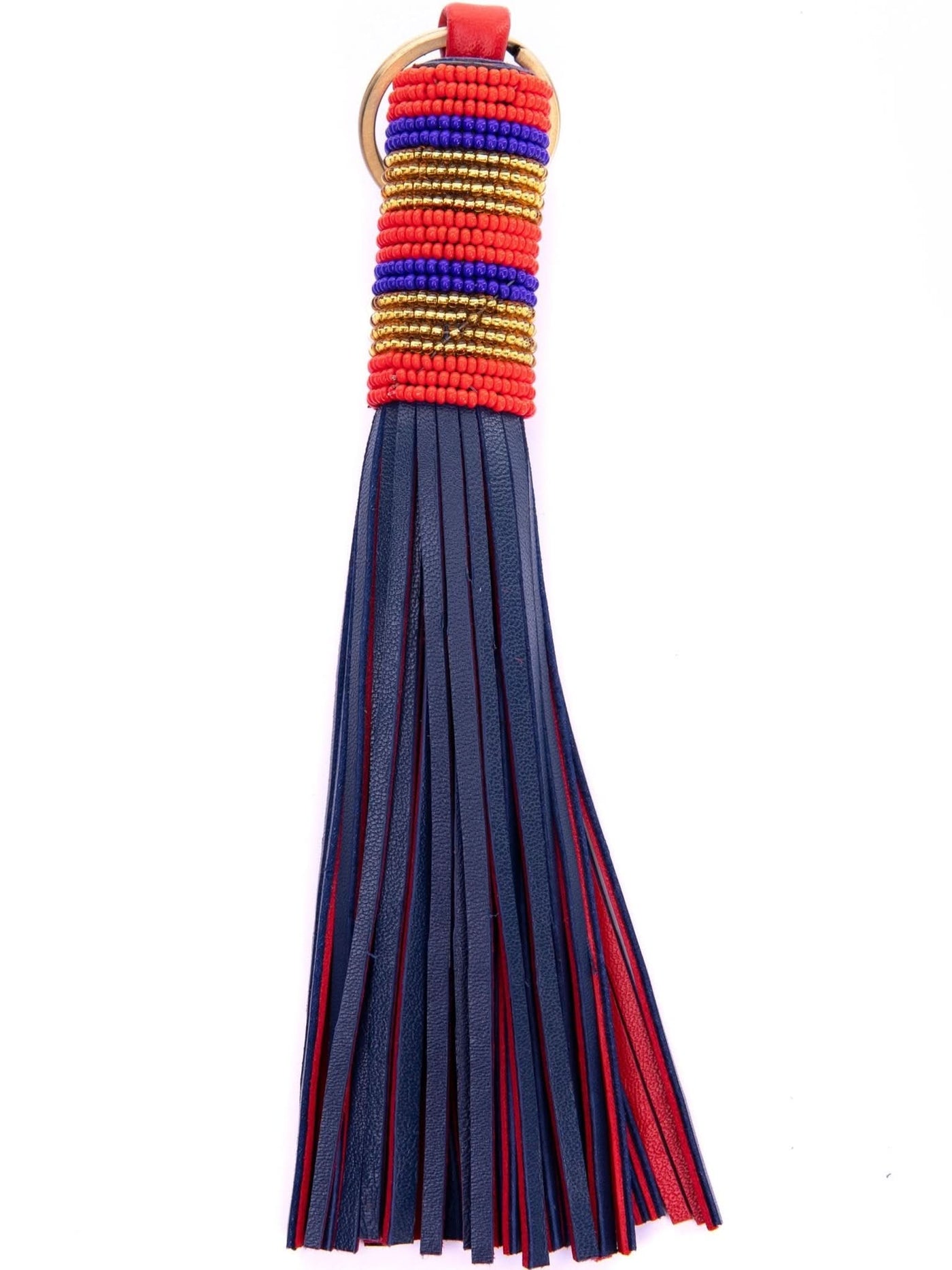 Azu Handbag Tassels - Blue - Shop Zetu Kenya