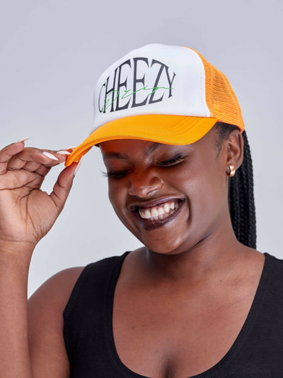 Cheezydrip Trucker Hat - Orange - Shopzetu