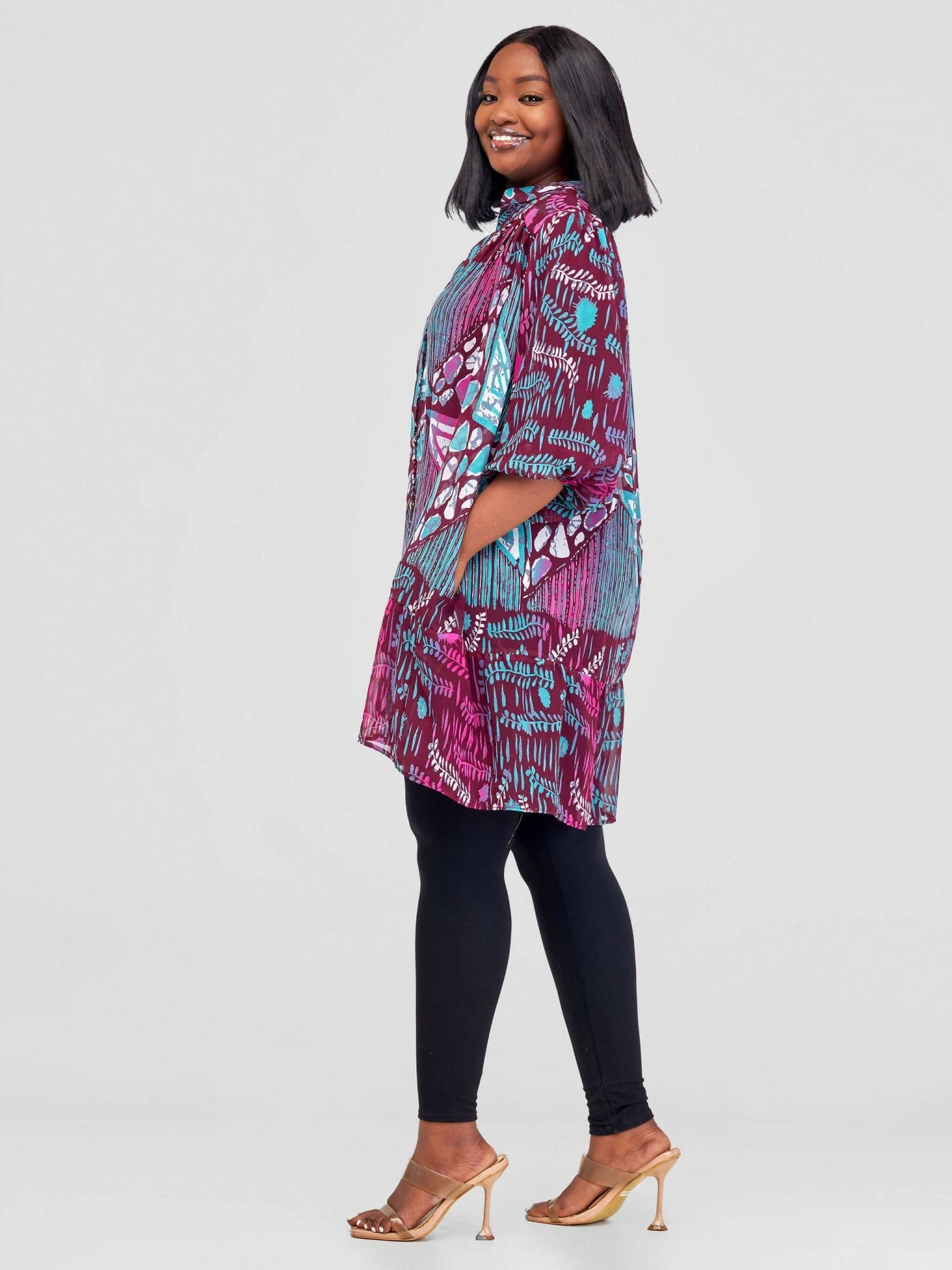 Zoe Qu'an Doll Dress - Burgundy - Shopzetu