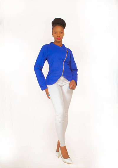 Da'joy Fashions Anubis Coat - Blue - Shopzetu