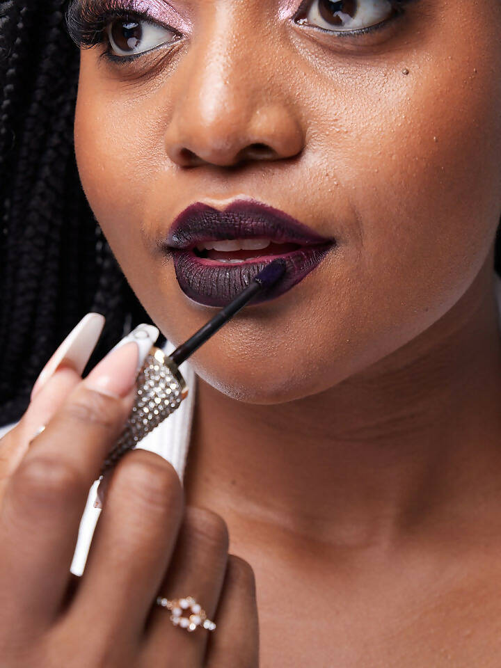 Glamour Queen No Limit Lipstick - Mulberry Purple - Shopzetu