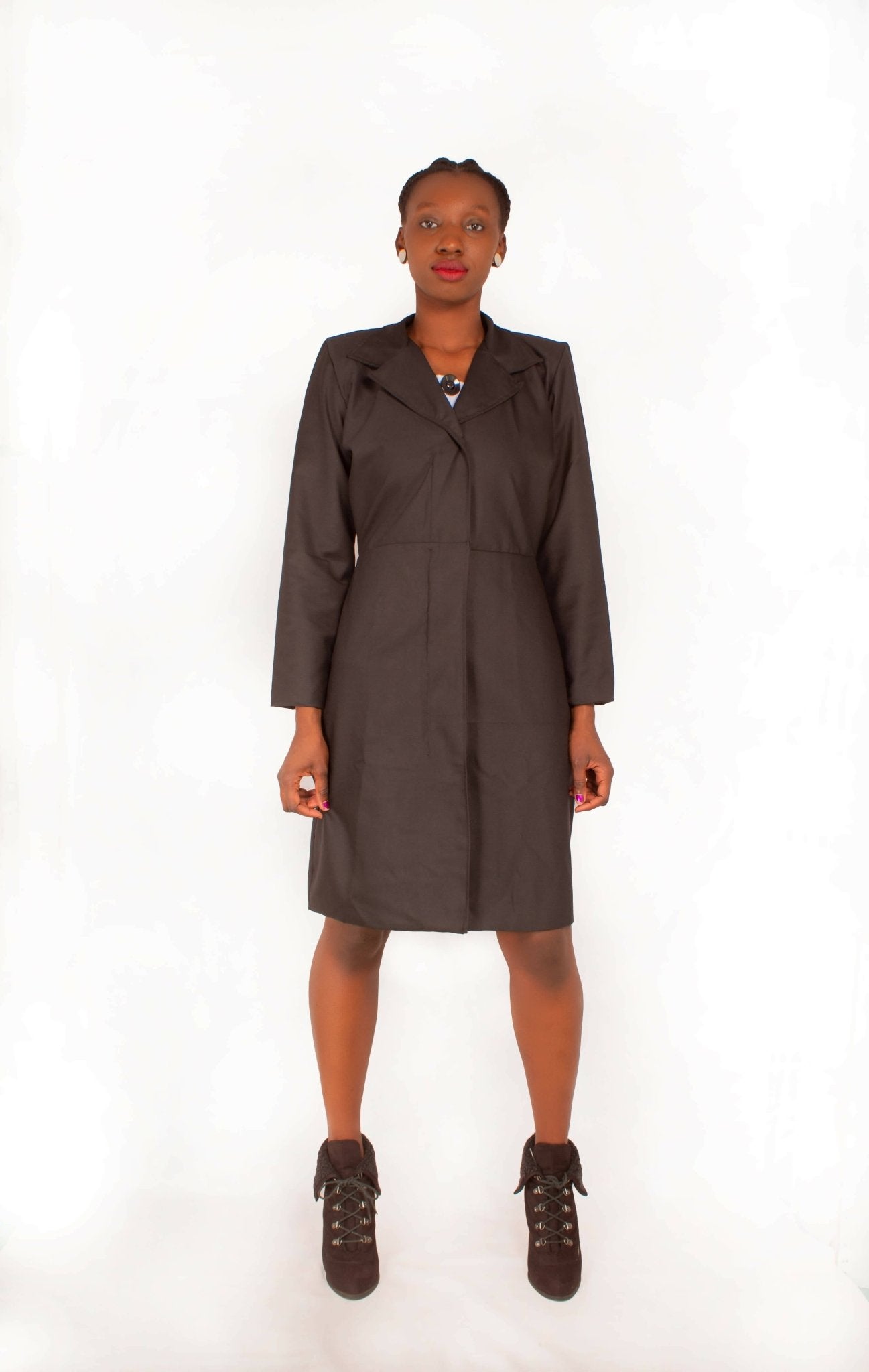 Da'joy Fashions Osiris Coat - Black - Shopzetu