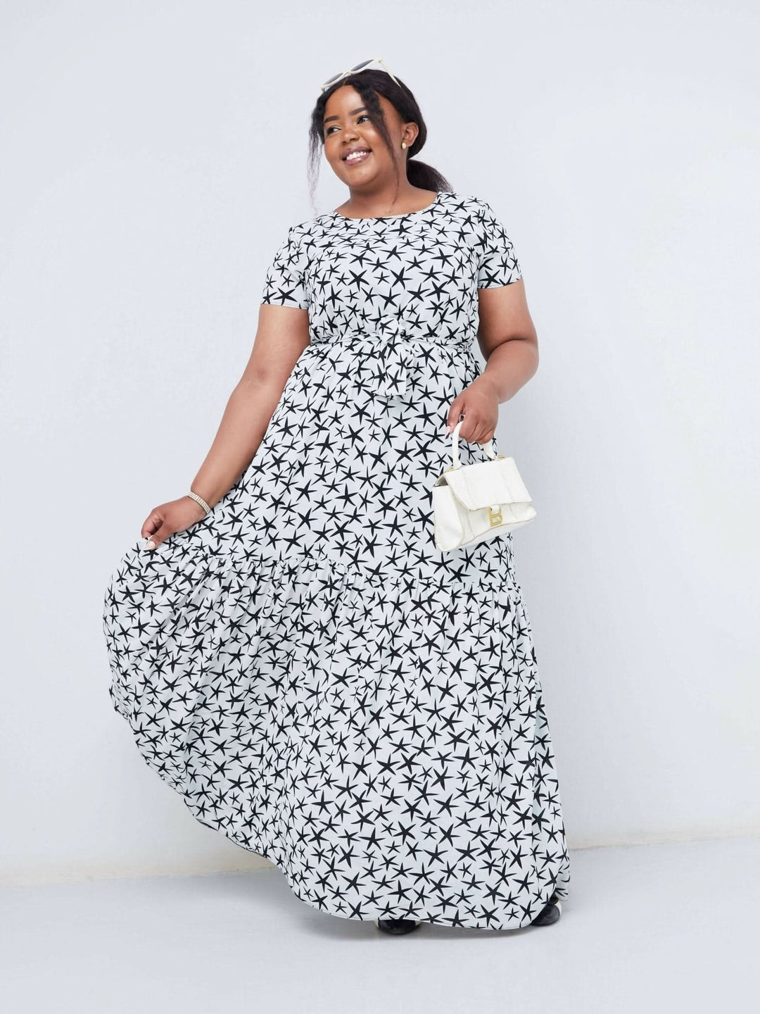 Phyls Collections Lindi Maxi Dress - Black - Shopzetu