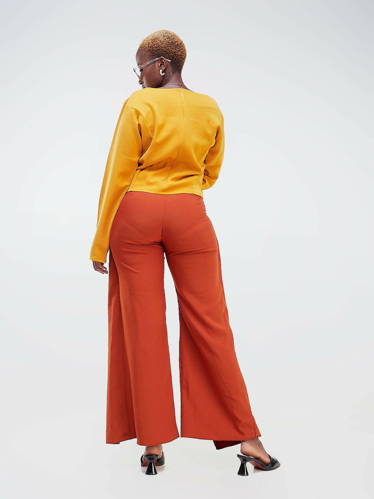 Da'joy Fashions Emper Top - Mustard - Shopzetu