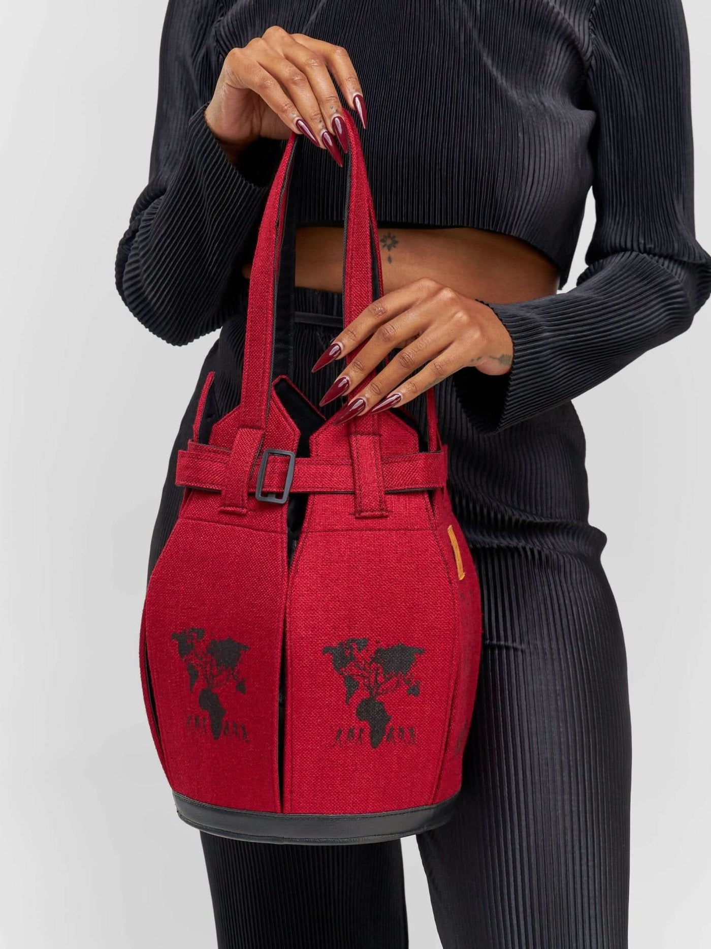 Kuldra Pineapple Spike - Maroon - Shopzetu