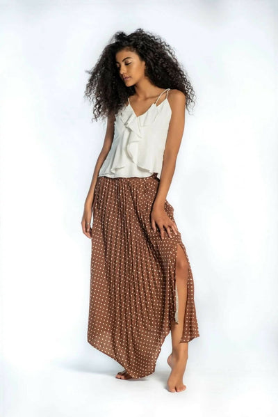 Hekaya Sleeveless Camisole - White - Shopzetu