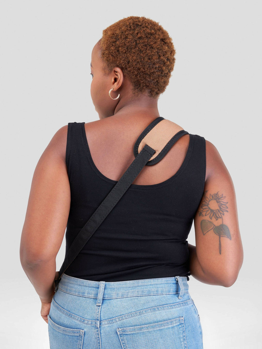 Zetu Africa Slingbag Crossbag - Tan - Shopzetu