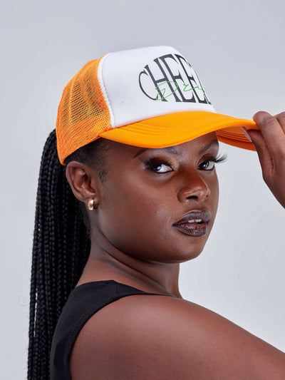 Cheezydrip Trucker Hat - Orange - Shopzetu