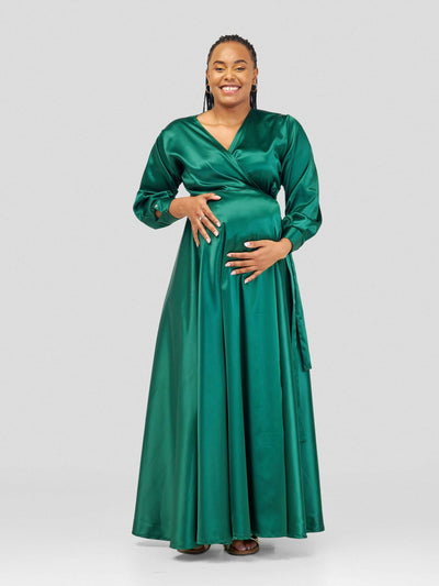 Vintlyne Bali Dress - Emerald Green - Shopzetu