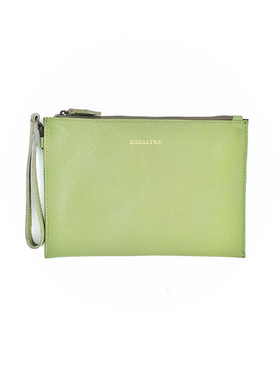Luxaltra Status Clutch - Sage Green - Shop Zetu Kenya