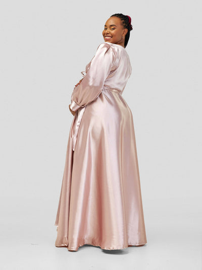 Vintlyne Bali Dress - Beige - Shopzetu