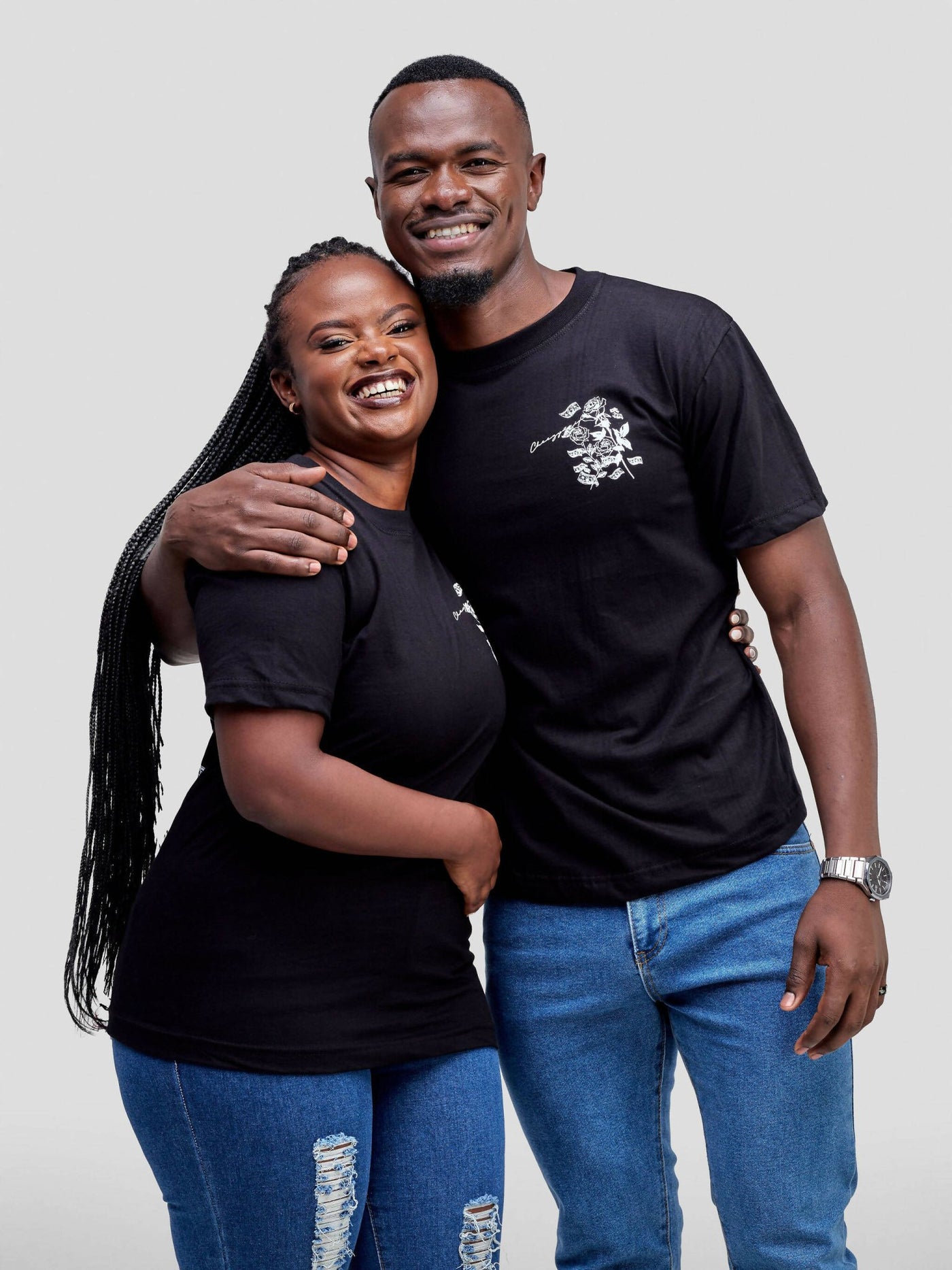 Cheezydrip Love & Money T-shirt - Black - Shopzetu