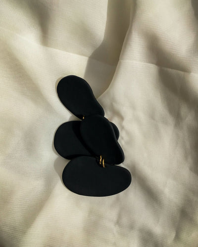 Nibui Tawi Earrings Black - Shop Zetu Kenya