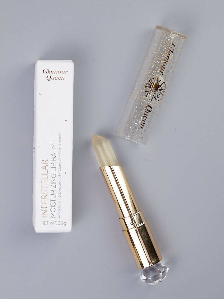 Glamour Queen Moisturizing Lip Balm - Gold Pearl - Shopzetu
