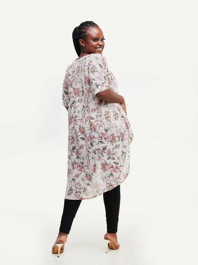 Dewuor High Low Top - Peach - Shopzetu