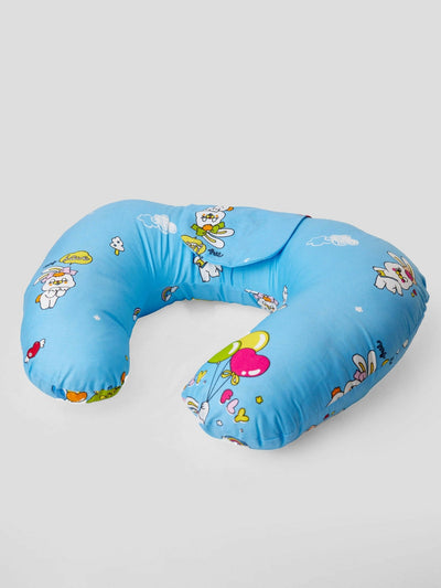 Baby Banda Premium Breastfeeding Pillow - Blue - Shopzetu