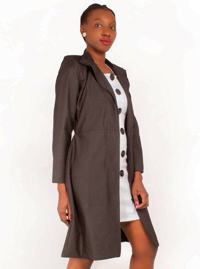 Da'joy Fashions Osiris Coat - Black - Shopzetu