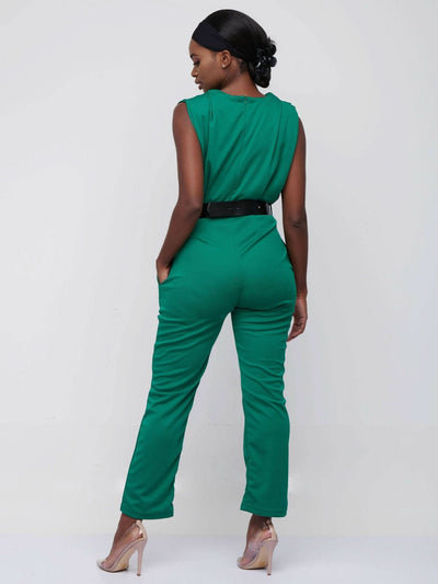 The Fashion Frenzy Inaya Jumpsuit - Green - Shop Zetu Kenya